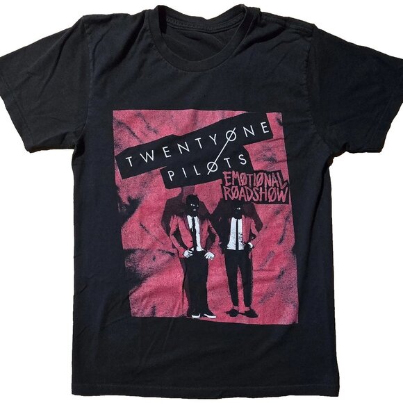 Twenty One Pilots Shirt 2017 Tour Emotional Roadshow Shirt 166 - Picture 1 of 5